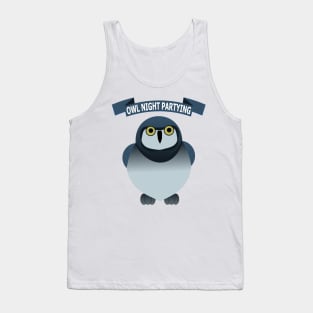 OWL NIGHT PARTYING Tank Top